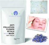 B.O.T cosmetic & wellness - Masque Peel Off Alginate aux Pétales de Fleurs | Soin Anti-Pollution | Élimination des Points Noirs | Nettoyage Profond | Pour Peau Sensible, Saumon