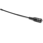 Antenne compatible avec Baofeng UV5R Plus, UV5RA, UV-5R, UV-5RE, BF-888S radio portable - 21cm, prise sma (f) - Vhbw