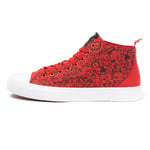 Akedo x Jaws Deep Sea Doodle Red Signature High Top - UK6 / EU39