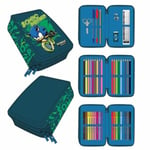 Kit fourniture scolaire Sonic 12,5 x 6,5 x 19,5 cm