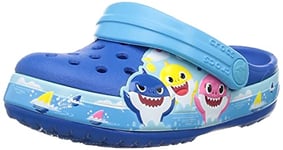 Crocs FL Baby Shark Band Clog T, Sabot Mixte Enfant, Cobalt Brillant, 22/23 EU