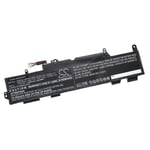 vhbw Batterie compatible avec HP EliteBook 840 G5 (3RS36PA), 840 G5 (3TU05PA), 840 G5 (3TU06PA) laptop (4250mAh, 11.55V, Li-Ion)