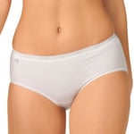 Sloggi Trosor 2P Basic Plus Midi Briefs Vit bomull 44 Dam