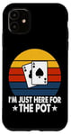 Coque pour iPhone 11 Jeu de cartes de poker Jetons de jeu Bluff