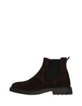 Tommy Hilfiger Bottines Chelsea Homme Comfort Élégantes, Marron (Dark Coffee), 43