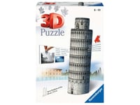 Ravensburger Leaning Tower Of Piya 3D Puzzle, 216 Styck, Byggnader, 8 År