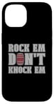 iPhone 14 Rock Em Don't Knock Loves Barrel Horse Riding Barrel Racing Case