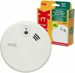 Kidde Firex KF20 Optical Mains Powered Smoke Alarm 230V with 9v Battery Backup