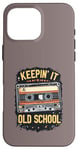 iPhone 16 Pro Max Keeping It Old School Vintage Music Hip-Hop 80s 90s Music Case