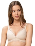 Triumph Womens Amourette Charm Padded Bra - Ivory material_polyamide - Size 38B