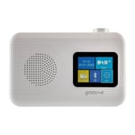 Groov-e Berlin Bluetooth DAB/FM Digital Radio with Built-In Alarm Clock