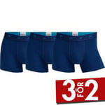 CR7 Cristiano Ronaldo Kalsonger 3P Bamboo Trunks Marin XX-Large Herr