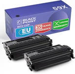 BLACK POINT Lot de 2 Cartouches de Toner pour HP CF259X HP 59X CF259A 59A avec Puce - Noir pour HP Laserjet Pro MFP M428dw Laserjet Pro M428fdn Laserjet Pro M428fdw M404dn Laserjet M404dw M404n M304a