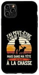 Coque pour iPhone 11 Pro Max Cadeau idée Drôle Chasseur Homme Chasseur Humour Chasse