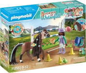 Playmobil 71355 Horses of Waterfall Rakennussarja Zoe &  Blaze + Esterata