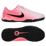 Nike Tiempo Legend 10 Academy Tf Mad Brilliance - Rosa/sort Barn - Turf (Tf), størrelse 38