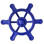 Volant Bleu Pilotage pour Tour de Jeu Bateau Pirates Barre Motif Floral Du