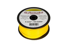 Skyllermarks Förtennad PVC-kabel RK, gul, 4 mm², 10 m