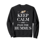 Veggie Food Lover Pass The Hummus Vegetarian Sweatshirt