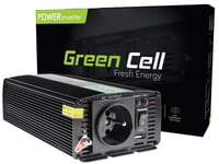 Green Cell Power Invertteri 24 V - 230 V 500 W/1000 W modifioitu siniaalto