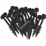 100 Heavy Duty Barbed Plastic Fixing Pegs For Weed Control Fabric Membrane Sheet