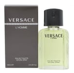 VERSACE L'HOMME  EDT 100ml NEW RETAIL SEALED BOX RRP £72 CHRISTMAS PERFECT GIFT