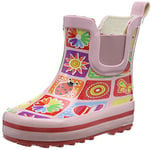 Beck Memory, Bottes & Bottines de Pluie Fille - Rose - 24 EU