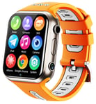 4G WIFI Smartwatch Kids Unlocked Phone Watch Touchscreen Digital Watch w/Camera