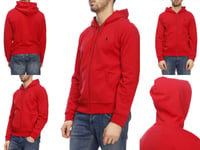 Polo Ralph Lauren Double Knit Tech Zip Hoodie Sweater Hooded Sweatshirt Jumper &