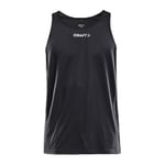 Craft Rush Singlet M Svart polyester 3XL Herr