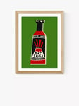 EAST END PRINTS Fox & Velvet 'Hot Sauce' Framed Print