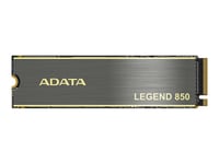 Adata Legend 850 - Ssd - 1 Tb - Inbyggd - M.2 2280 - Pcie 4.0 X4 (Nvme) - 256 Bitars Aes - Integrerad Kylfläns