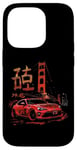 Coque pour iPhone 14 Pro JDM Tokyo Japan Golden Gate Bridge 86 Voiture japonaise de drift