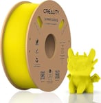 Creality Hyper PLA Filament 1.75 mm, Haute Vitesse PLA 30-600 mm/s Filament d'imprimante 3D, Précision Dimensionnelle +/-0.03 mm, pour la Plupart des Imprimantes 3D, Bobine de 1 KG (2.2 lbs) Jaune