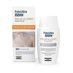 Isdin FotoUltra Solar Allergy SPF 50+ 690014430 690014430 Prévient et soulage les symptômes associés à l'allergie au soleil et à d'autres types de photodermatose 50 ml