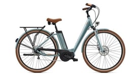 Velo de ville electrique o2 feel ivog city up 5 1 univ shimano nexus 7v 360 wh 28   gris perle