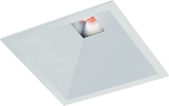 SG Armaturen Soft Square Downlight Hvit, 2700K, 12W - 3203344