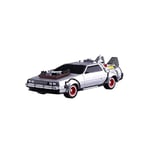 AOSHIMA Back to the Future 1/43 Movie Mrcha Pull Back De Lorean Part 3 Railr FS