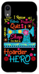 Coque pour iPhone XR Couette en tissu I Rescue Trapped Shop Hero