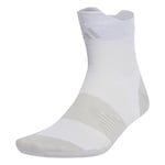 adidas RUNNINGxADIZERO SOCK 1 PAIR PACK, Protège-Bas & Socquettes Mixte, white/grey two,