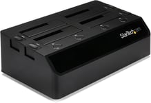 Station D'Accueil Usb 3.0 Pour 4 Disques Durs Sata Iii 2,5""/3,5""6Gb/S-Dock Hdd / Ssd Avec Uasp Et Ventilateurs (Sdock4U33)