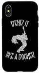 Coque pour iPhone X/XS Bend It Like A Boomer Rock Guitar Beato Cintreuse de cordes