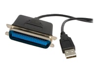 StarTech.com Câble Adaptateur de 1.80m USB vers 1 Port Parallèle pour Imprimante - Mâle Mâle - Adaptateur parallèle - USB 2.0 - IEEE 1284