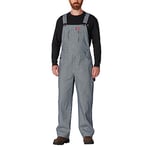 Dickies Men's Bib Overall Dungarees, Hickory Stripe, 38W x 32L