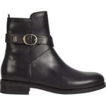 Bottines Tommy Hilfiger  belt flat boot