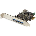 0065030860321 StarTech.com 4-Port PCI Express USB 3.0 Card Manhattan