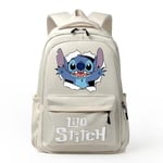 Anime Stitch Ryggsäck Barn Skolväska Flickor Dagryggsäck Barn Ungdomsväskor Kawaii Vattentät Stor Kapacitet Skolväska[HK] style 7