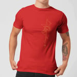 Magic: The Gathering Theros: Beyond Death Asymmetrical Helmet Men's T-Shirt - Red - XS