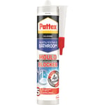 PATTEX SILIKONFUGE SANITET 1H HVIT 300ML