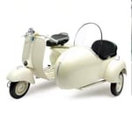 Diecast 1/6 Vespa 150 Vlit Malliauto roomalainen loma Kolmipyöräinen moottoripyörä metalliseosleluautot Keräily joululahja pojille